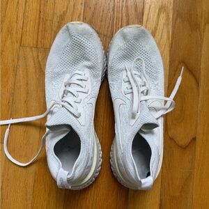 White Nike Athletic Sneakers